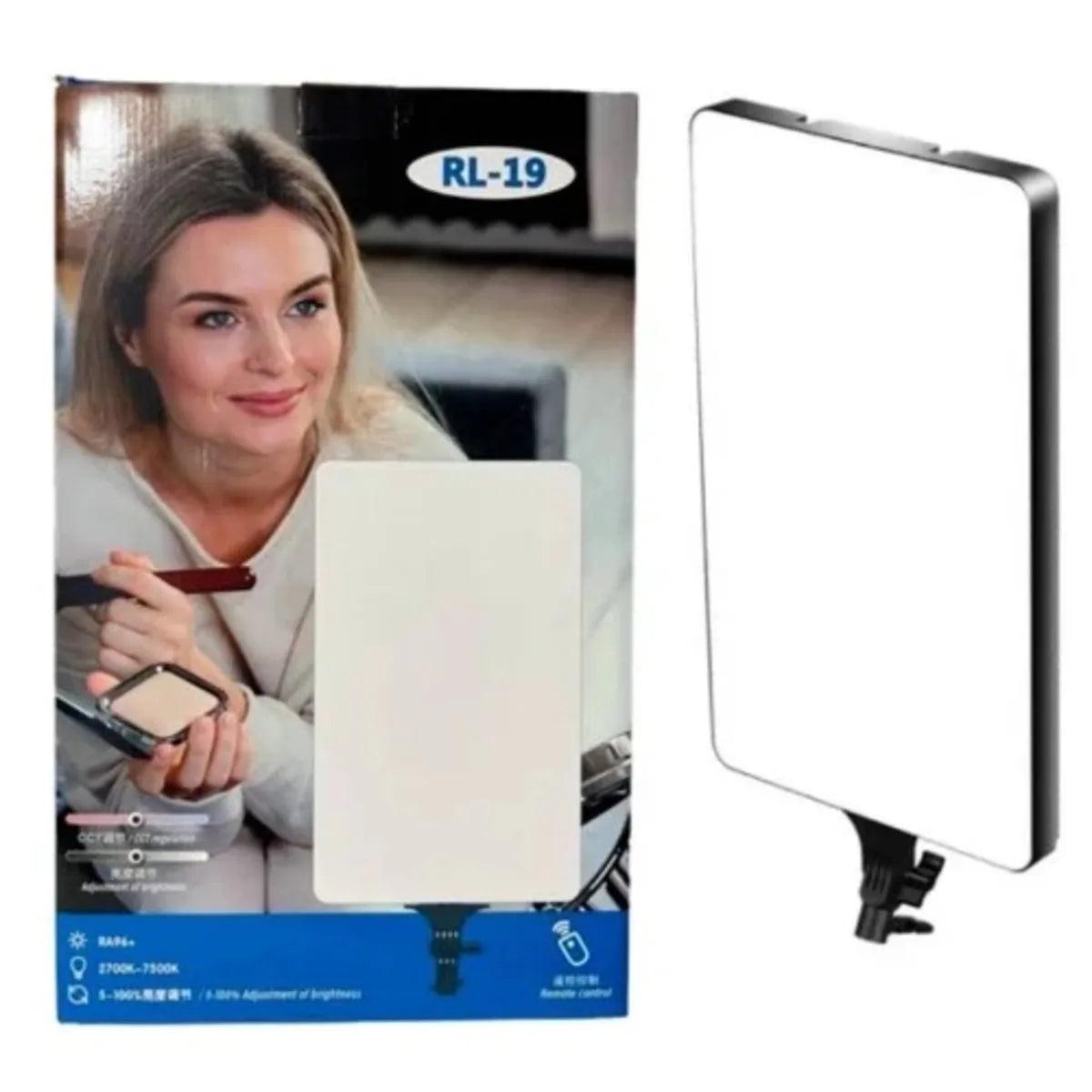 Latest RL-19 LED Video Light Panel Light With Tripod Square Diffuser Light With Stand Photography Lamp Latest RL-19 LED Video Light Panel Light With Tripod Square Diffuser Light With Stand Photography Lamp